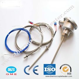 A agulha da RTD deu forma ao sensor de par termoelétrico da temperatura Pt100 do punho para o grau 300c