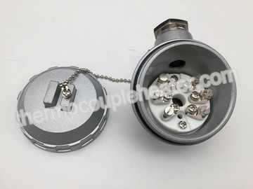 Cor de alumínio da prata da cabeça da conexão da RTD do par termoelétrico de KNY/KNC para industrial