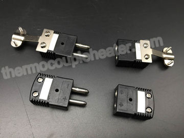 J datilografa componentes padrão do par termoelétrico dos conectores de par termoelétrico com o suporte do fio de metal