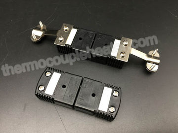 J datilografa componentes padrão do par termoelétrico dos conectores de par termoelétrico com o suporte do fio de metal