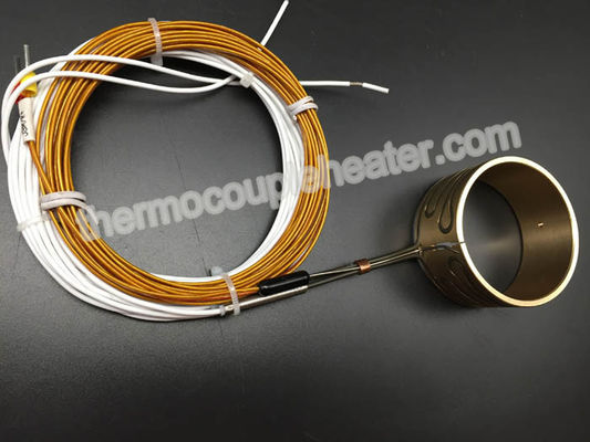 Imprensa IP65 nos calefatores de bobina de bronze do bocal para o sistema do corredor/modelagem por injeção quentes