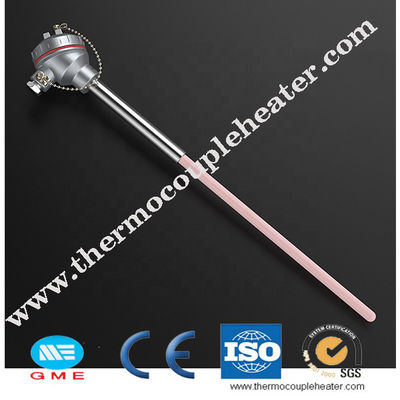 Tipo par termoelétrico do ródio da platina de S B R com o tubo cerâmico da ponta de prova da proteção
