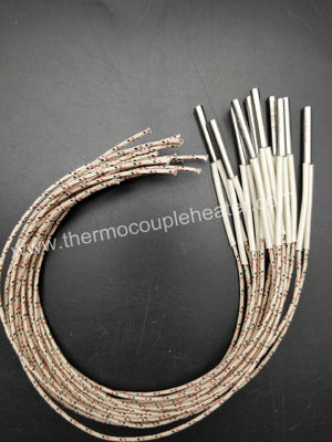 Calefatores de aço inoxidável do cartucho da bainha 50W/CM2 4x25mm