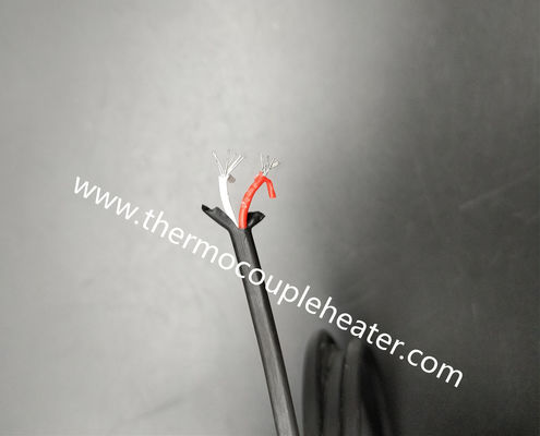 Tipo cor da isolação do PTFE do ANSI do fio da extensão do par termoelétrico de J 24AWG