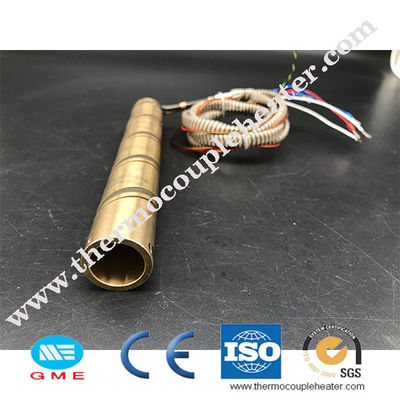 Corredor quente pressionado no calefator de bobina de bronze 220v 230v 240v com par termoelétrico