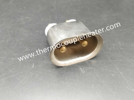 Conector de alta temperatura 600V 35A do soquete da tomada masculina dos SS do calefator