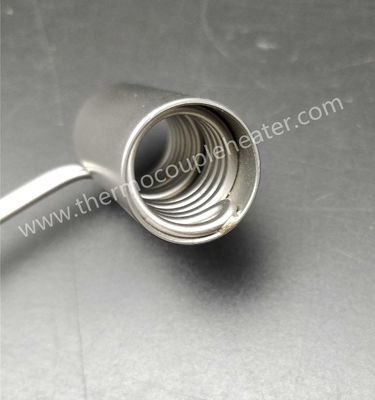 calefatores de bobina tubulares do diâmetro de 1.8mm micro com tampa de aço inoxidável