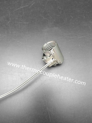 Isolação Mini Coil Heater 149W 268W do MgO da indústria plástica com braçadeira