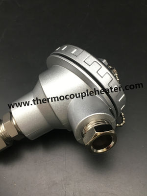RTD introduzida PT100 do sensor de temperatura com cabeça impermeável