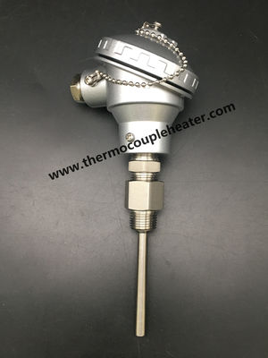 RTD introduzida PT100 do sensor de temperatura com cabeça impermeável