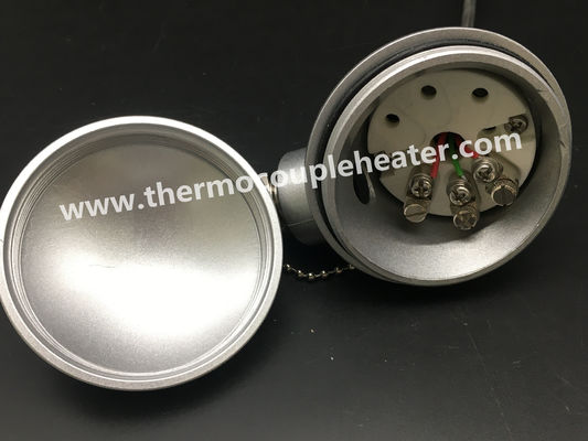 RTD introduzida PT100 do sensor de temperatura com cabeça impermeável