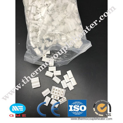 esteatite que abriga o bloco de terminais cerâmico para o calefator flexível tubular
