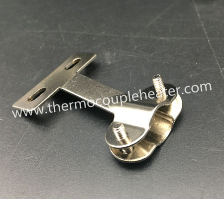 Conector de par termoelétrico padrão do circuito da RTD de 2 Pin com a braçadeira de fio de aço