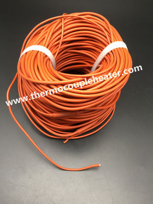 Cabo de aquecimento 1m da isolação da borracha de silicone para a tubulação de dreno do congelador