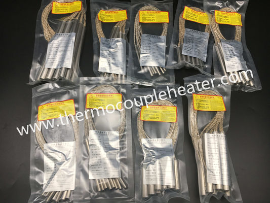calefatores de aço inoxidável IP65 do cartucho da bainha 100W/cm2