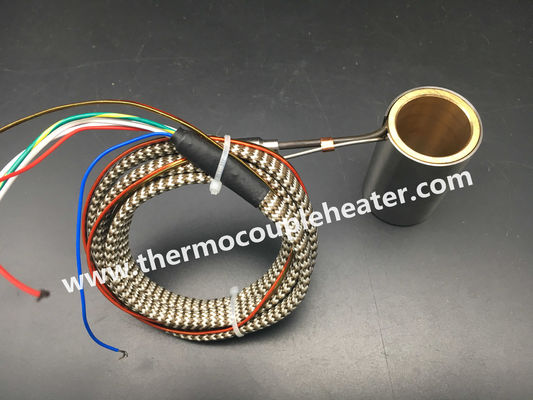 Aquecimento blindado de Heater For Plastic Injection Nozzle da bobina do resistor de Microtubular