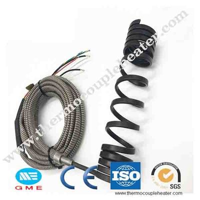 Calefator de bobina quente de bronze de aço inoxidável elétrico do corredor do par termoelétrico J