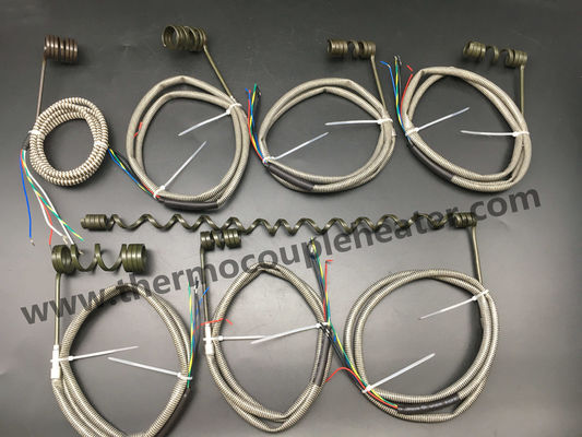 Calefatores de bobina 390W do resistor de Microtubular para o aquecimento de Nozzel da injeção