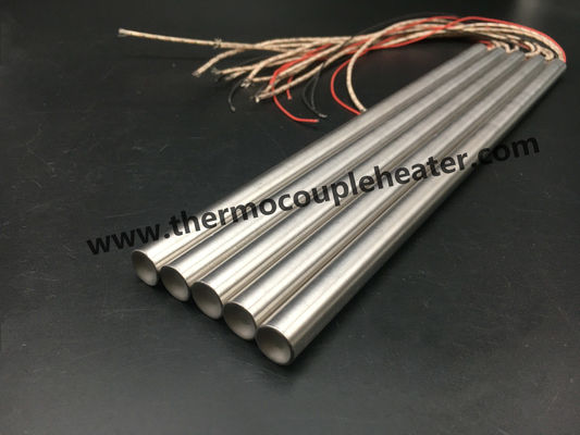 Calefatores internamente conectados do cartucho da bainha dos SS com o par termoelétrico incorporado de K