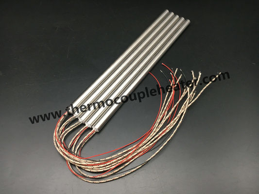 Calefatores internamente conectados do cartucho da bainha dos SS com o par termoelétrico incorporado de K