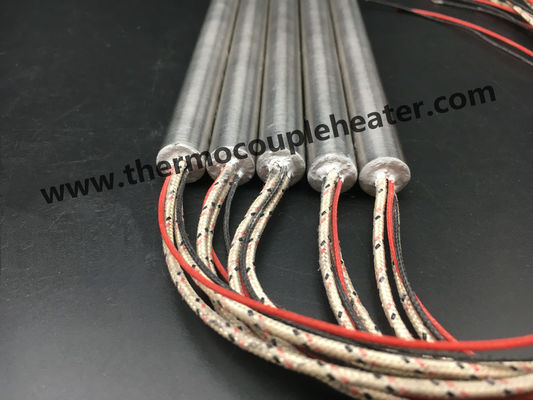 Calefatores internamente conectados do cartucho da bainha dos SS com o par termoelétrico incorporado de K