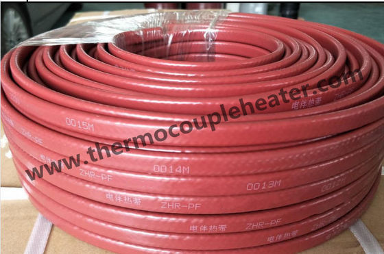 Auto de PTFE que regula o calor elétrico Trace Cable With Fluoropolymer Overjacket