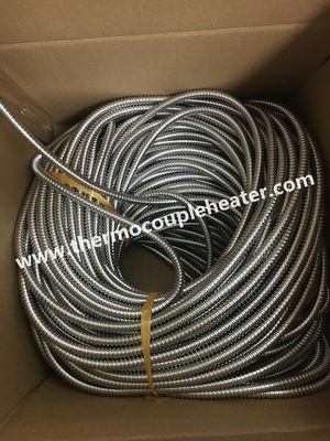 SUS304/321/316L rosqueou luva ondulada da tubulação de mangueira para a proteção do cabo