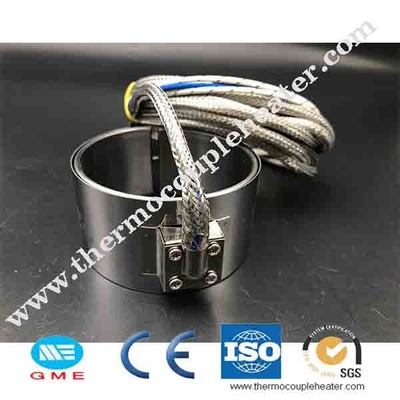 Bainha de aço inoxidável elétrica Mica Band Heater For Extruder