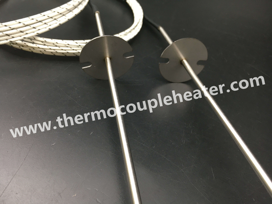 Calefatores personalizados do cartucho da isolação do MgO com flange