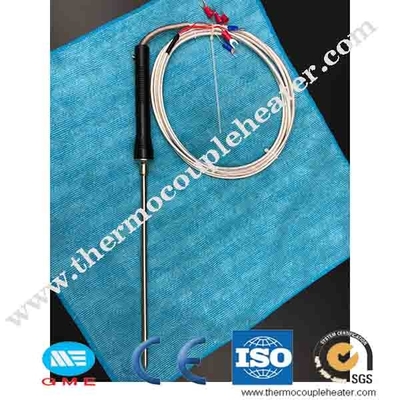 Sensor de temperatura portátil da RTD PT100 com extremidade aguçado