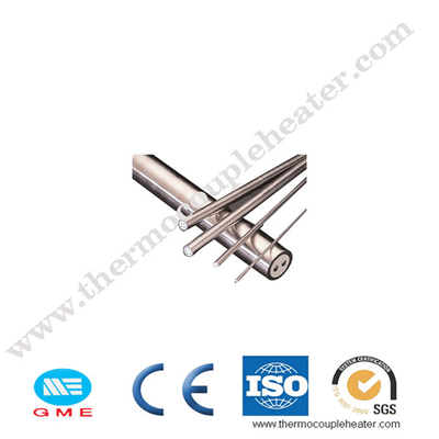 Cabo de par termoelétrico frente e verso do MI com a bainha SS316