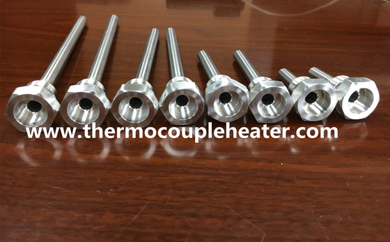 Par termoelétrico de aço inoxidável Thermowell para o termômetro bimetálico