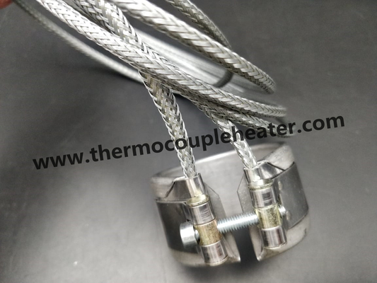A fibra de vidro de alta temperatura do cabo isolou com Mesh Protection de aço inoxidável