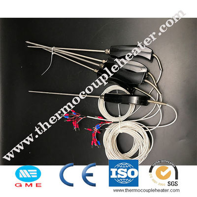 Tipo sensor do punho de temperatura da RTD com o punho afiado do ponto e da baquelite