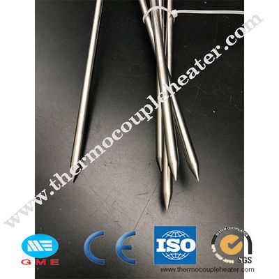 Tipo sensor do punho de temperatura da RTD com o punho afiado do ponto e da baquelite