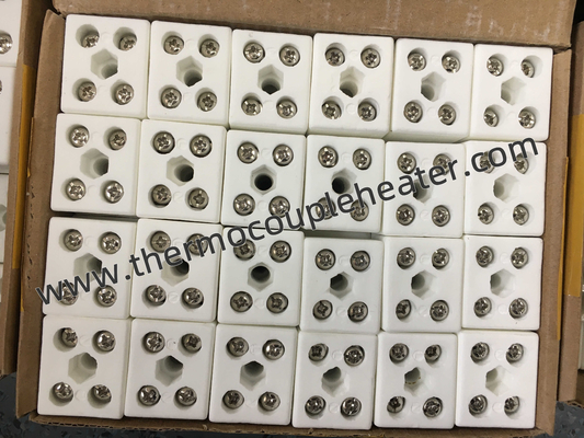 Conector industrial do calefator do bloco de terminais cerâmico de alta temperatura
