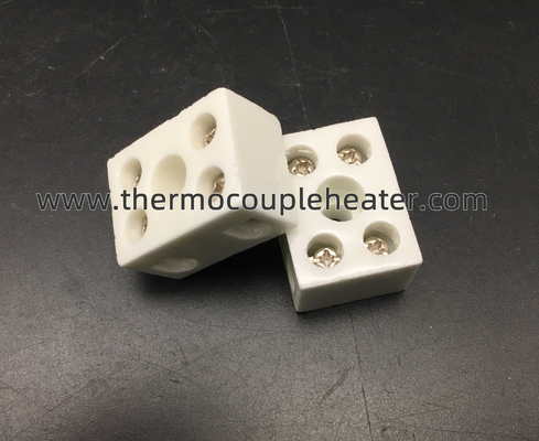 Conector industrial do calefator do bloco de terminais cerâmico de alta temperatura