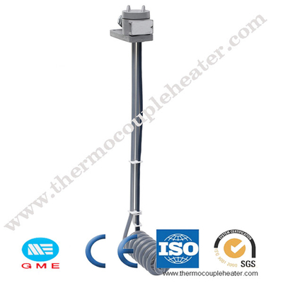 O elemento de aquecimento tubular da anti corrosão revestiu Ptfe para a indústria de galvanização