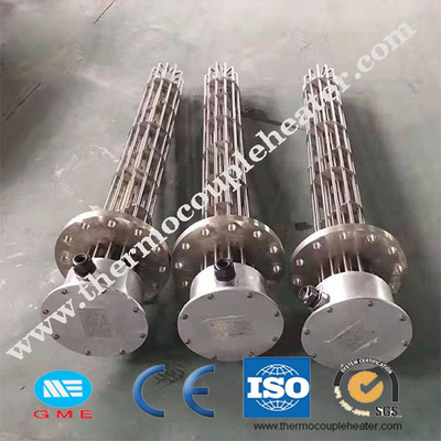 Flange Tankless Heater Element tubular 30kw 50kw 60kw