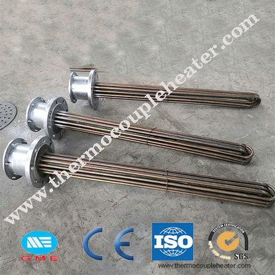 Flange Tankless Heater Element tubular 30kw 50kw 60kw