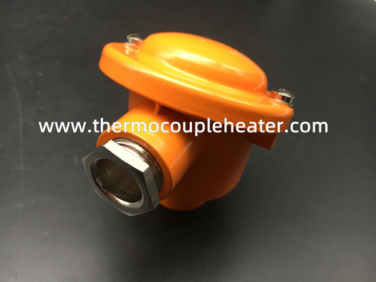 Tipo moldado personalizado KD do conector de par termoelétrico do alumínio dado alaranjado