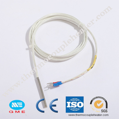Sensor de par termoelétrico de aço inoxidável Ip68 industrial da RTD Pt100 da ponta de prova impermeável