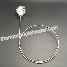 Sensor de temperatura da RTD Pt100, ponta de prova de par termoelétrico de alta temperatura 2 pares