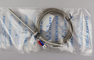 J / T/E/tipo alta temperatura de R/N K do sensor de temperatura da RTD do par termoelétrico do duplex