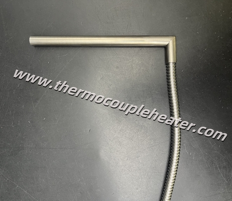 Caldeiras de cartuchos industriais Cabo em forma de L com protecção de mangueira de aço