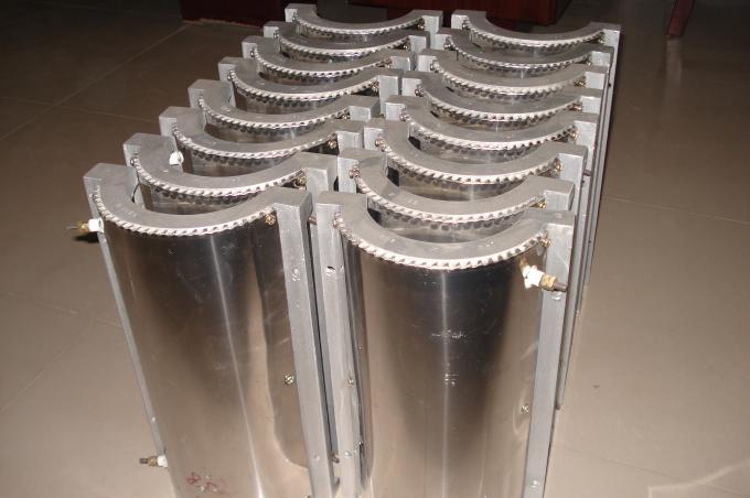 Os calefatores bondes do alumínio de molde da carcaça do aquecimento rápido personalizaram a certificação do CE 150w