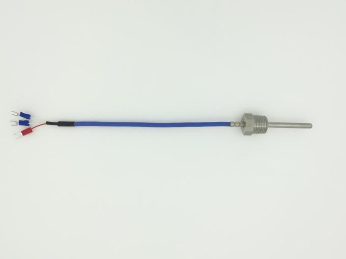 Tipo ponta de prova do fio do Teflon de par termoelétrico de K, ponta de prova flexível da RTD para o sensor de temperatura
