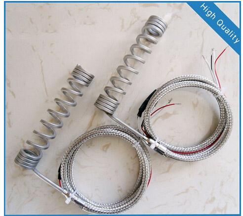 Calefatores de bobina bondes do cabo espiral com o controlador de temperatura quente do corredor