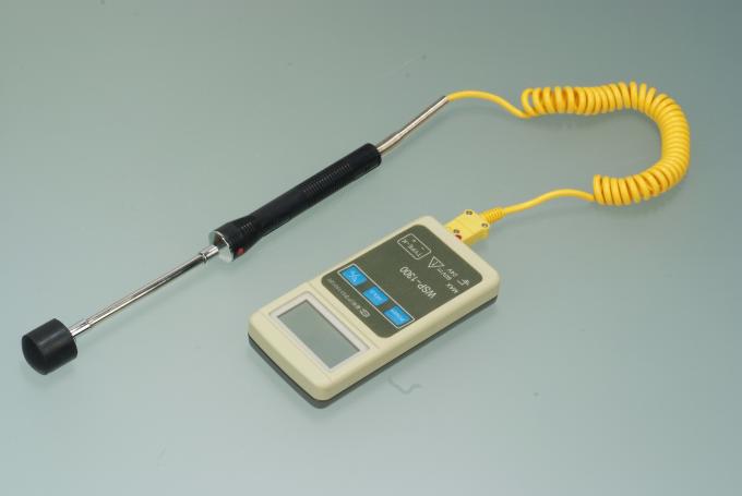 O sensor de temperatura Handheld do par termoelétrico/revestiu o tipo par termoelétrico de K