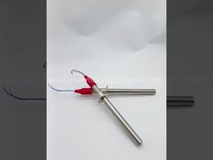 aquecedor de cartucho de aço inoxidável com termopar